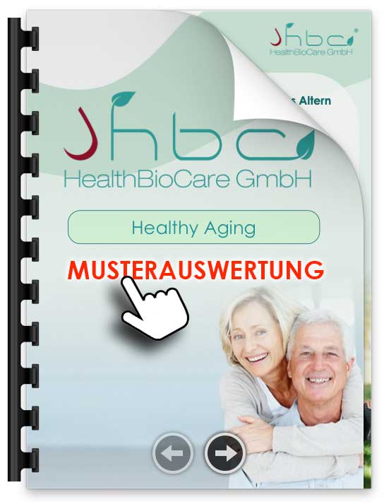 Healthy Aging Musterauswertung click | Swiss Health Bio Care